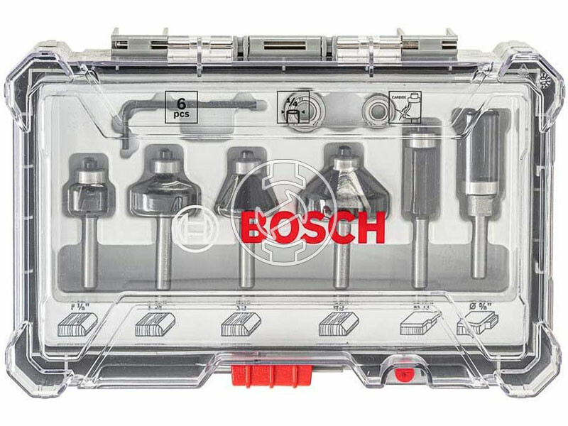 Bosch felsőmaró kés készlet 6 db