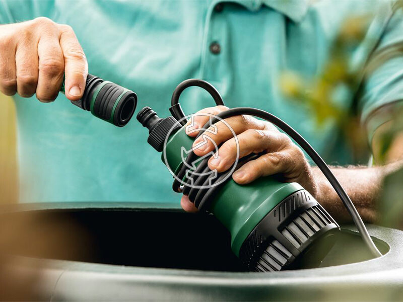 Bosch GardenPump 18 akkus hordószivattyú