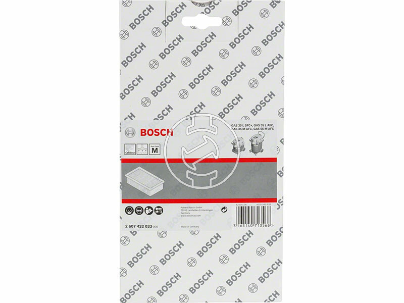 Bosch GAS 35 redősszűrő porszívóhoz