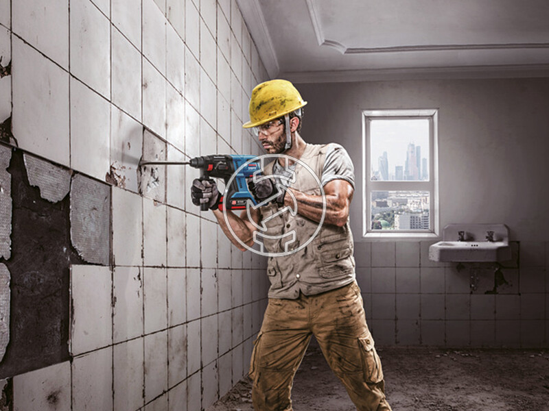 Bosch GBH 180 LI akkus fúrókalapács szerszámkofferben