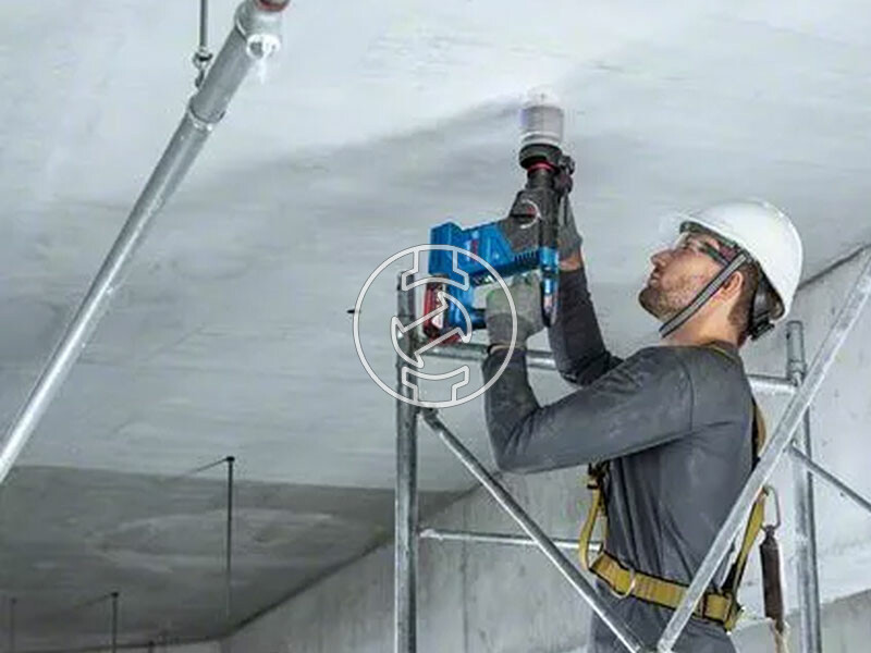 Bosch GBH 187-LI akkus fúrókalapács 2 x 5Ah + töltő kofferben