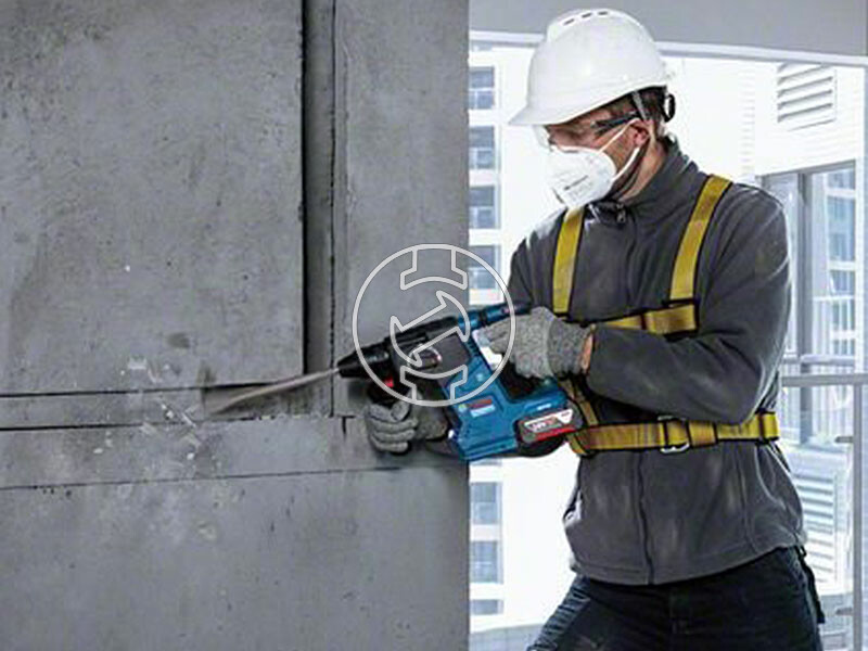 Bosch GBH 187-LI akkus fúrókalapács 2 x 5Ah + töltő, kofferben