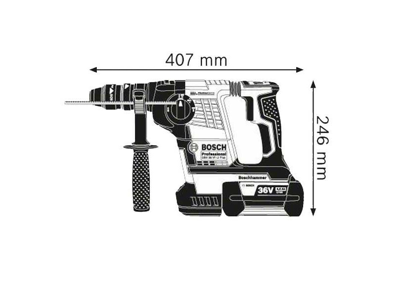 Bosch GBH 36 VF-LI Plus