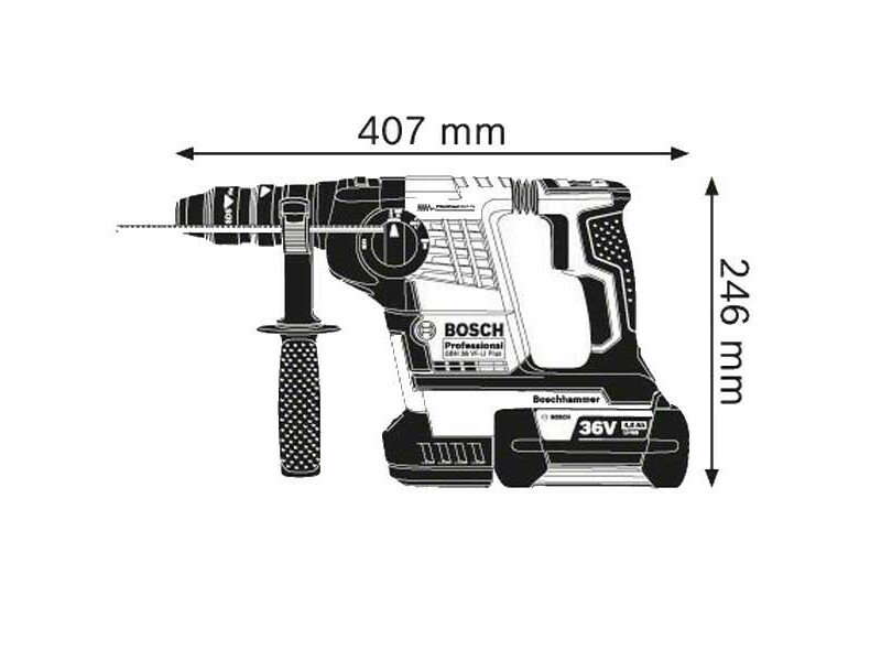Bosch GBH 36 VF-LI Plus