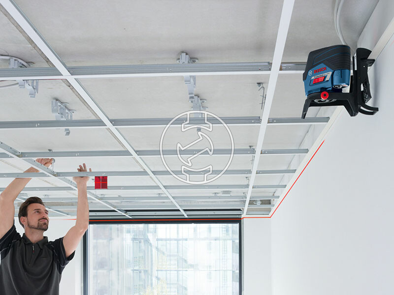 Bosch GCL 2-50 C+RM 2+BM 3 pont- és vonallézer