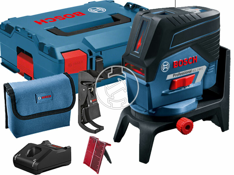 Bosch GCL 2-50 C+RM 2+BM 3 pont- és vonallézer