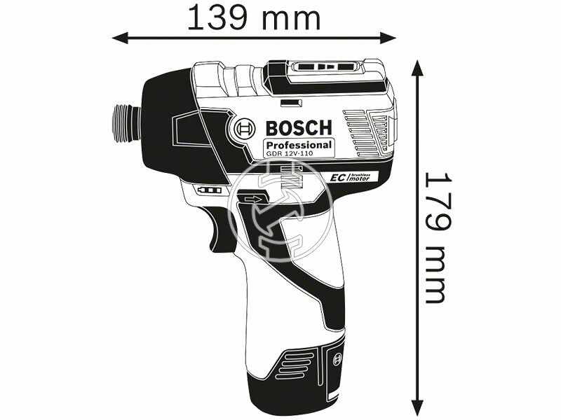Bosch GDR 12V-110 akkus ütvecsavarozó (akkus és töltő nélkül)
