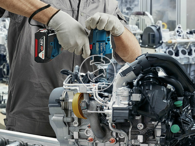 Bosch GDS 18V-400 + GSB 18V-50 gépcsomag