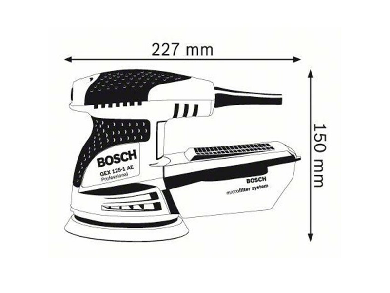 Bosch GEX 125-1AE