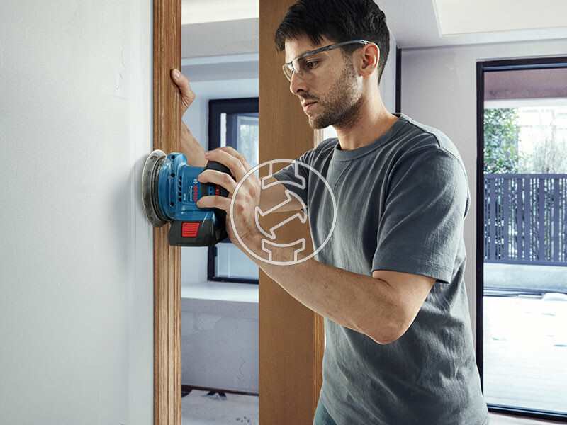 Bosch GEX 185-LI akkus excentercsiszoló (akku és töltő nélkül)
