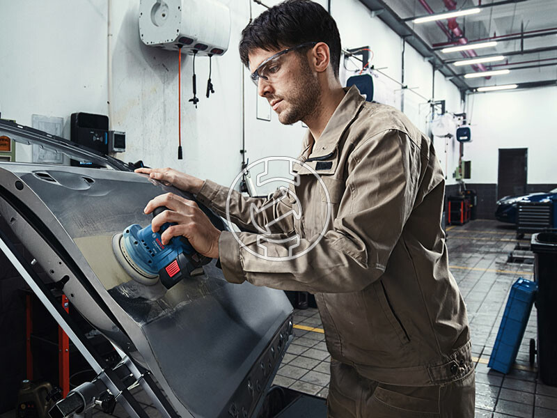 Bosch GEX 185-LI akkus excentercsiszoló (akku és töltő nélkül)