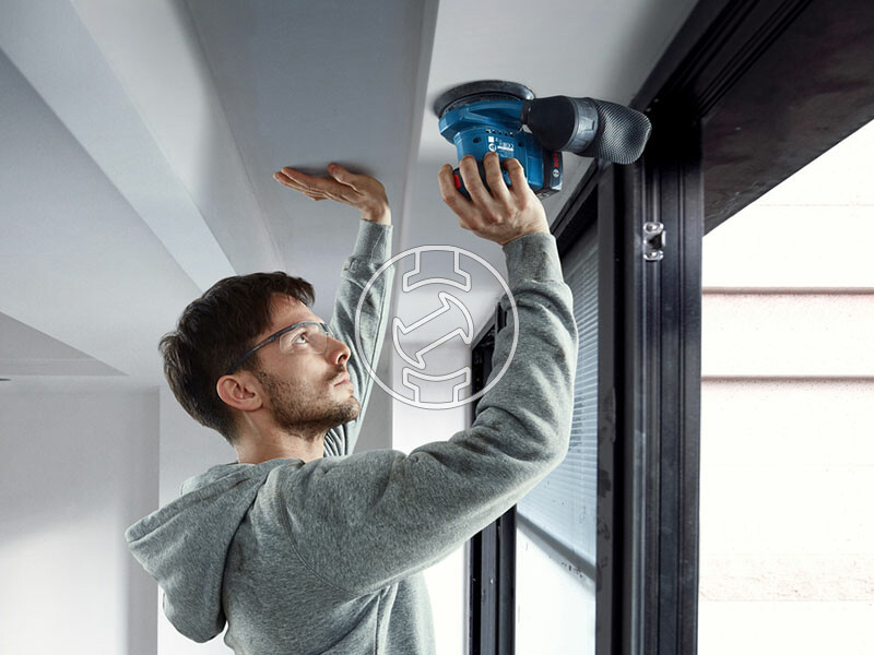 Bosch GEX 185-LI akkus excentercsiszoló (akku és töltő nélkül)