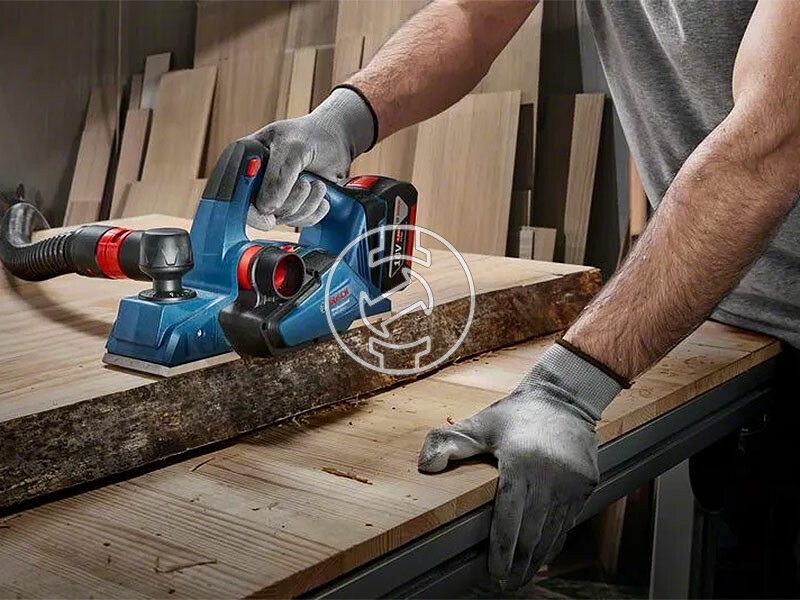 Bosch GHO 185-LI akkus gyalu