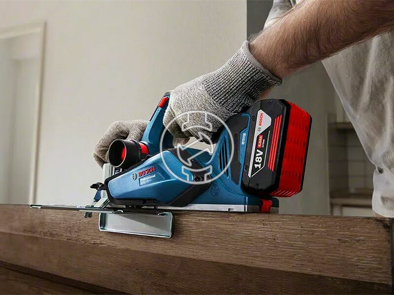 Bosch GHO 185-LI akkus gyalu