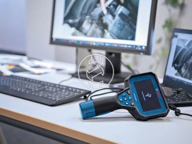 Bosch GIC 12V 4-23 C endoszkóp kamera kartondobozban