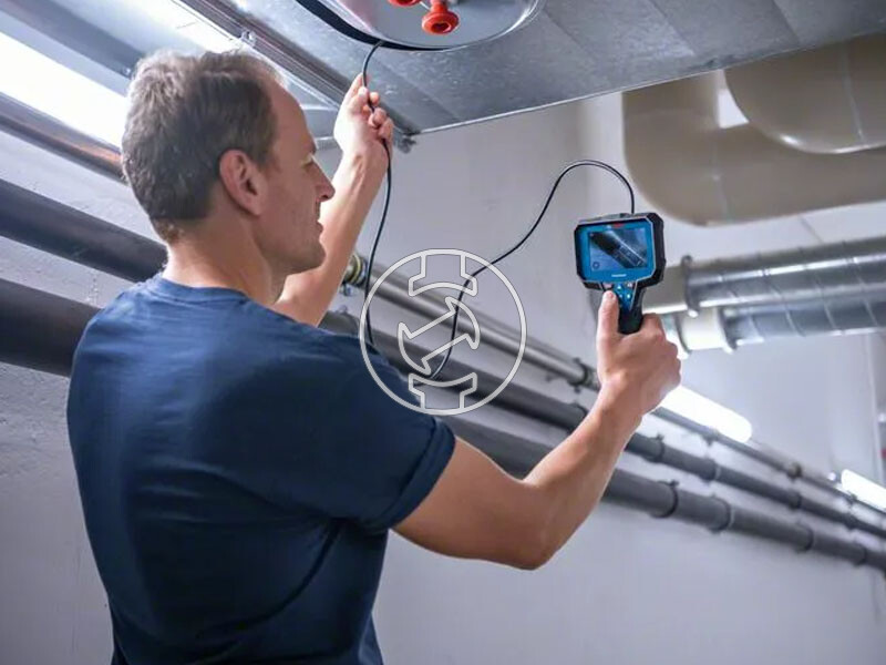 Bosch GIC 12V 4-23 C endoszkóp kamera kartondobozban