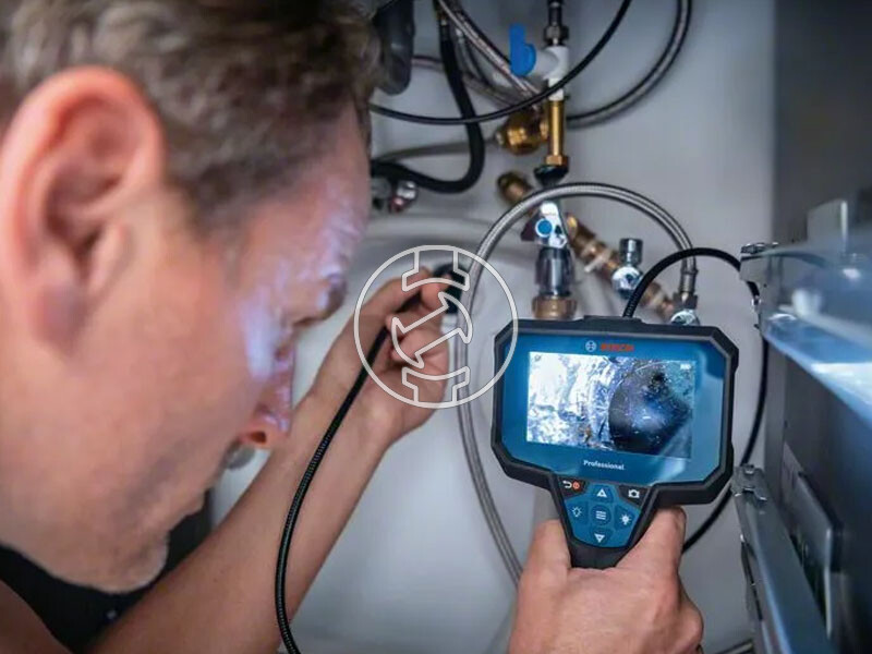 Bosch GIC 12V 4-23 C endoszkóp kamera kartondobozban