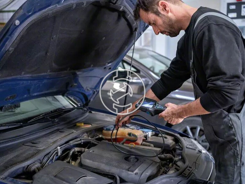 Bosch GIC 12V 5-27 C endoszkóp kamera L-Boxx, akku és töltő nélkül