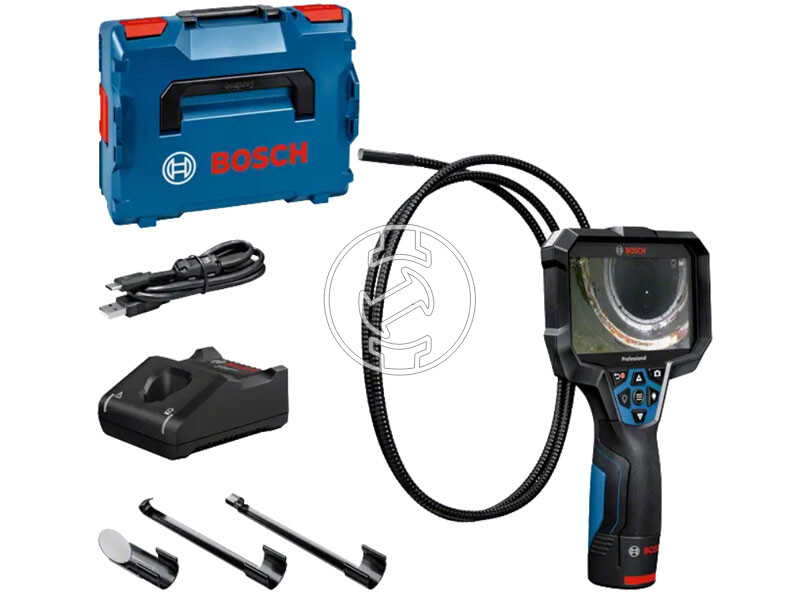 Bosch GIC 12V 5-27 C endoszkóp kamera L-Boxx, akku és töltővel
