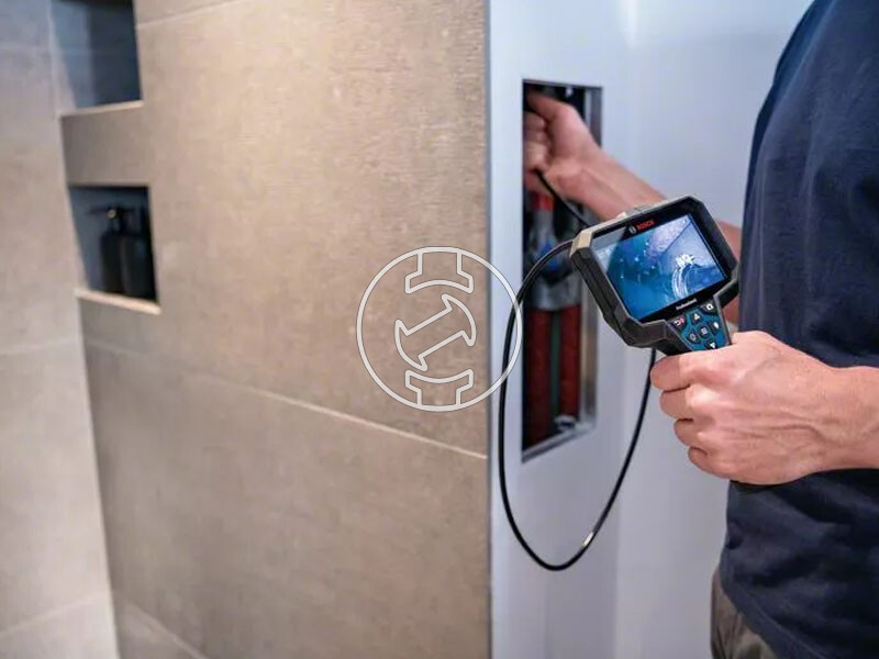 Bosch GIC 12V 5-27 C endoszkóp kamera L-Boxx, akku és töltő nélkül