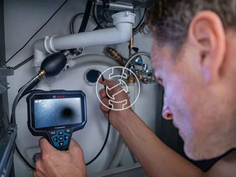 Bosch GIC 12V 5-27 C endoszkóp kamera L-Boxx, akku és töltő nélkül