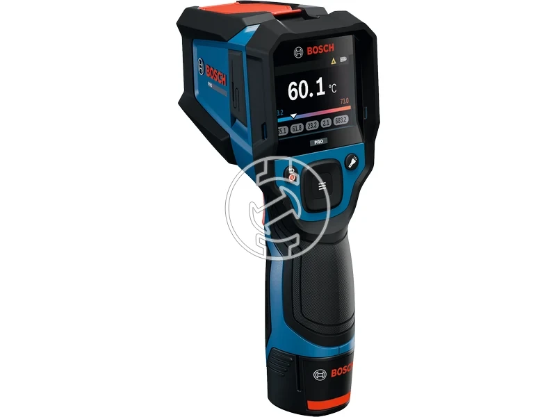 Kép: Bosch GIS12V-800-16 infravoros homersekletmero 1 x 12 Ah akkutolto L-Boxx_1.webp