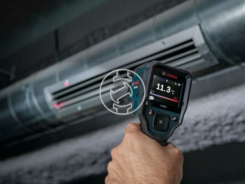 Kép: Bosch GIS12V-800-16 infravoros homersekletmero 4 x AA elemmel_8.webp