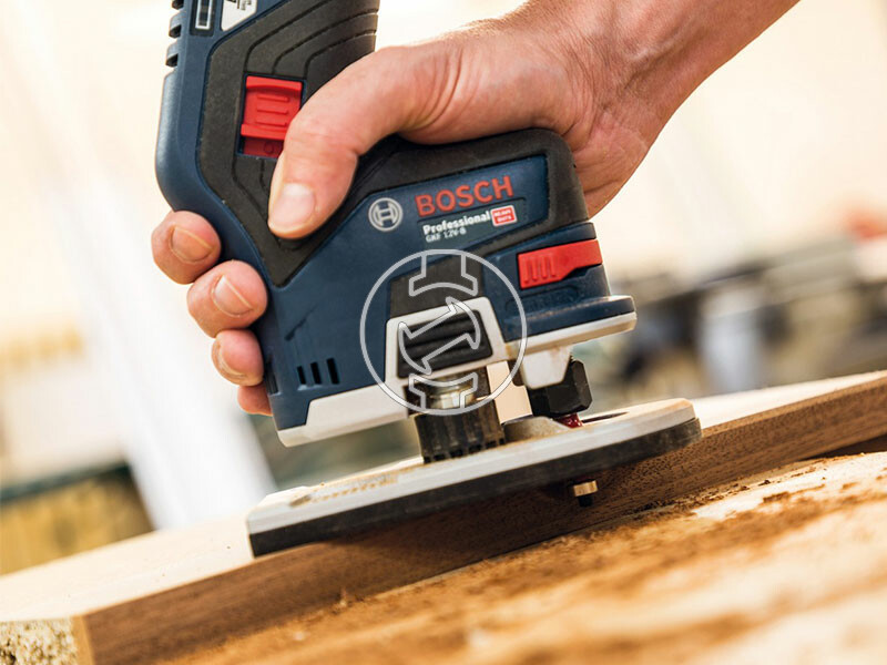 Bosch GKF 12V-8 akkus élmaró akku és töltő nélkül