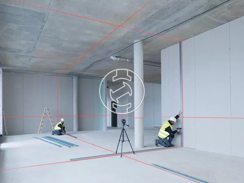 Bosch GLL 3-80 Piros vonallézer Hatósugár jelfogóval: 0 - 120 m | 4 x elem | Kofferben