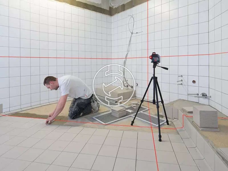 Bosch GLL 3-80 Piros vonallézer Hatósugár jelfogóval: 0 - 120 m | 4 x elem | Kofferben