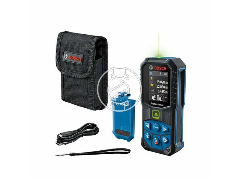 Bosch GLM 50-27 CG lézeres távolságmérő + Li-Ion adapter