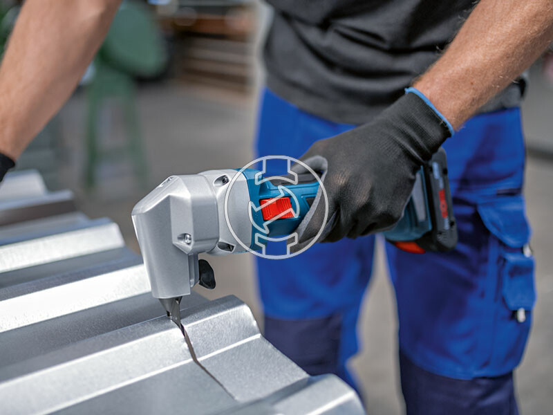 Bosch GNA 18V-16 E akkus folyamatos lyukasztó (akku és töltő nélkül)