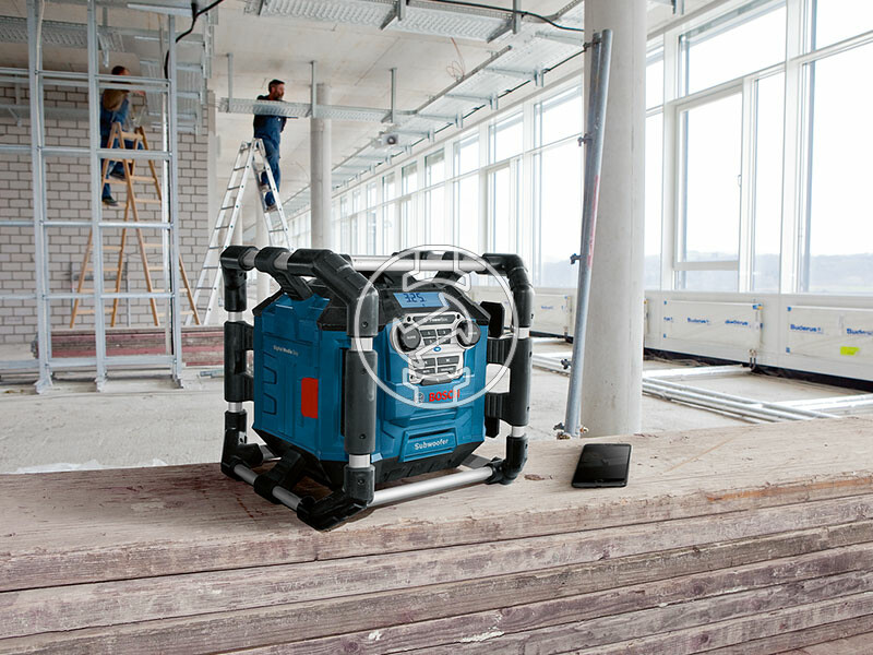 Bosch GPB 18V-5 C akkus rádió (akku és töltő nélkül)