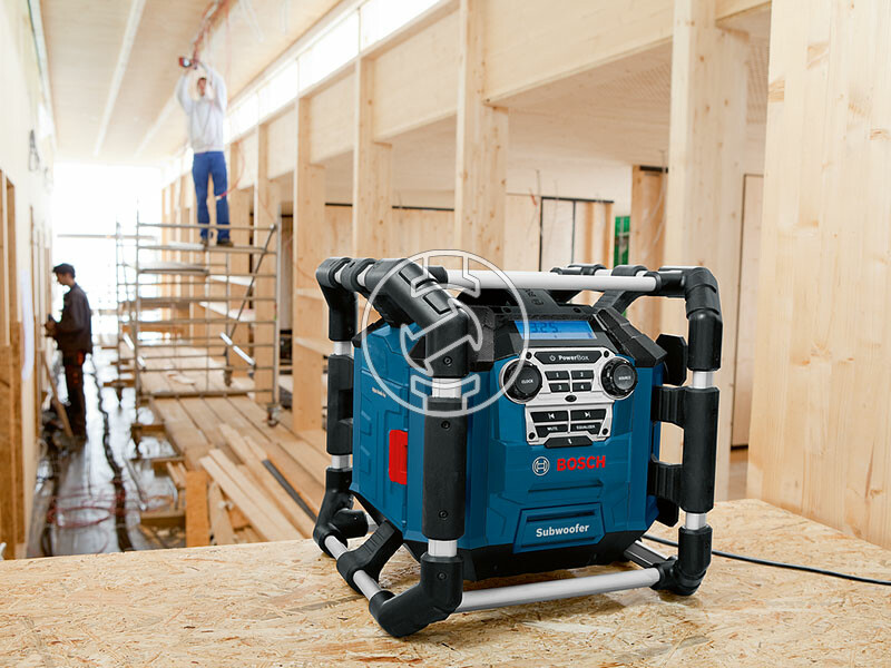 Bosch GPB 18V-5 C akkus rádió (akku és töltő nélkül)