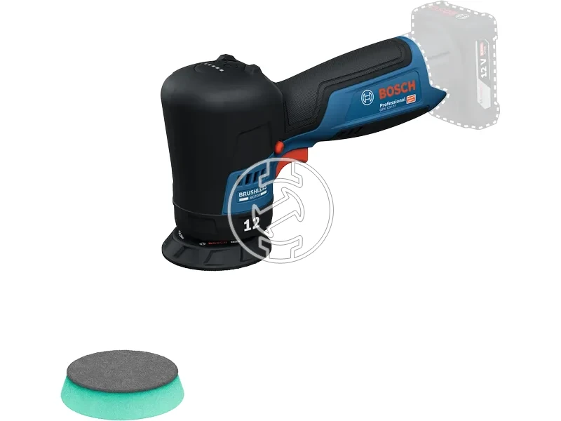 Kép: Bosch GPX12V-77 akkus polirozogep akku es tolto nelkul_0.webp