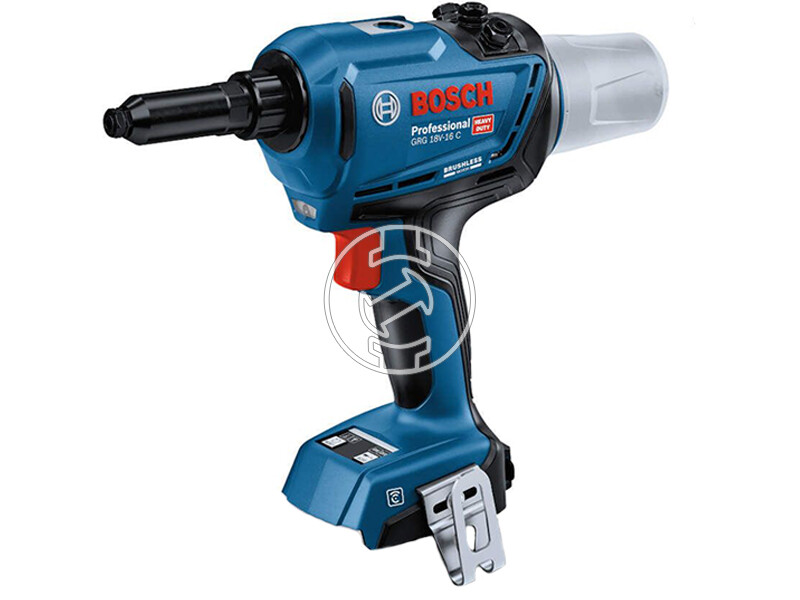 Bosch GRG 18V-16 C akkus popszegecselő akku és töltő nélkül kartondobozban