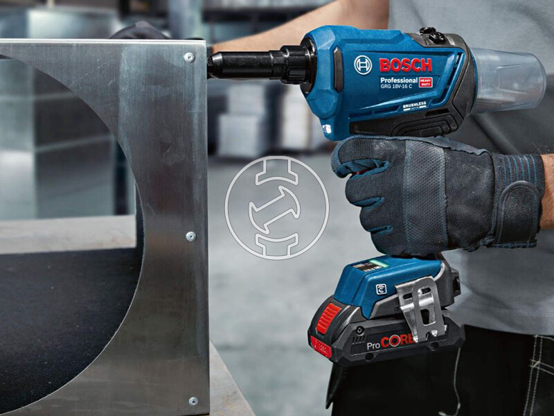 Bosch GRG 18V-16 C akkus popszegecselő L-BOXX 136-ban