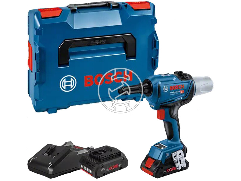 Bosch GRG 18V-16 C akkus popszegecselő L-BOXX 136-ban