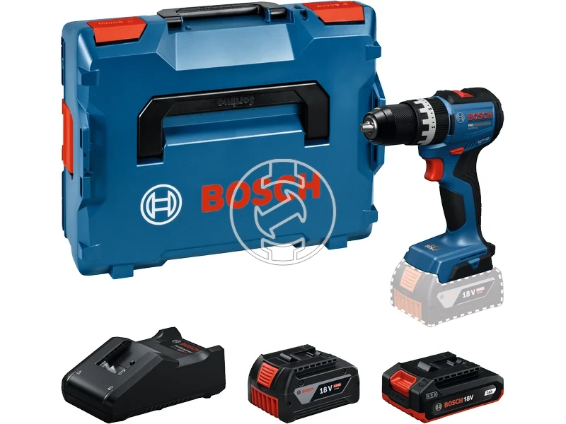 Kép: Bosch GSB18V-52 akkus furocsavarozo tokmanyos 1x2 Ah1x4 Ah akkutolto L-Boxx_0.webp