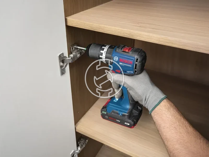 Kép: Bosch GSB18V-52 akkus furocsavarozo tokmanyos 2 x 2 Ah akkutolto kofferben_5.webp