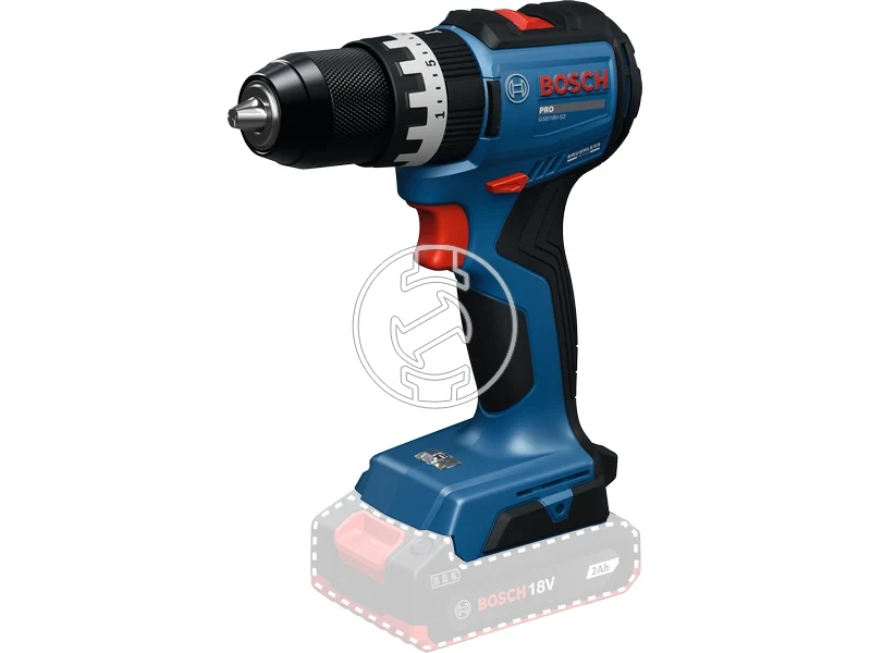 Kép: Bosch GSB18V-52 akkus furocsavarozo tokmanyos akku es tolto nelkul L-Boxx_1.webp