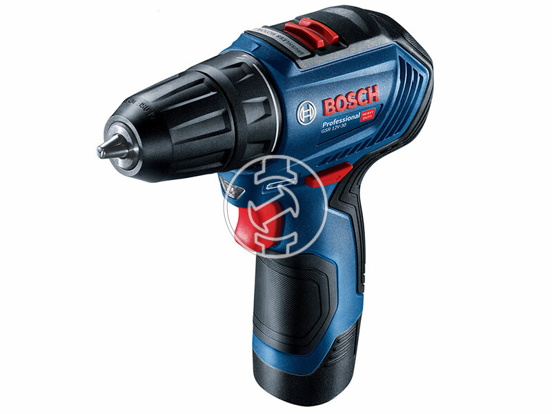 Bosch GSR 12V-30 akkus fúrócsavarozó + 3 bitkészlet