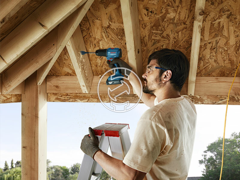 Bosch GSR 185-LI 1 x 4Ah akkus fúrócsavarozó tokmányos