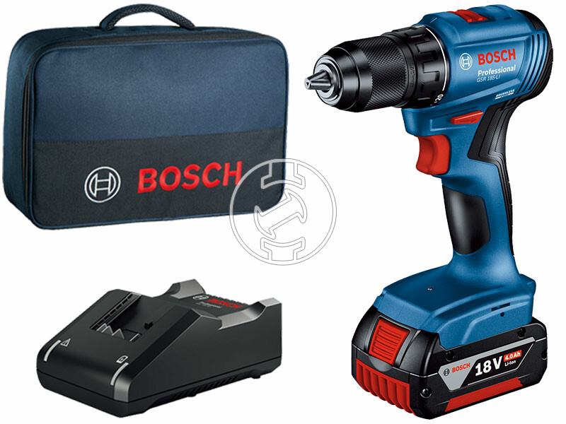 Bosch GSR 185-LI 1 x 4Ah akkus fúrócsavarozó tokmányos