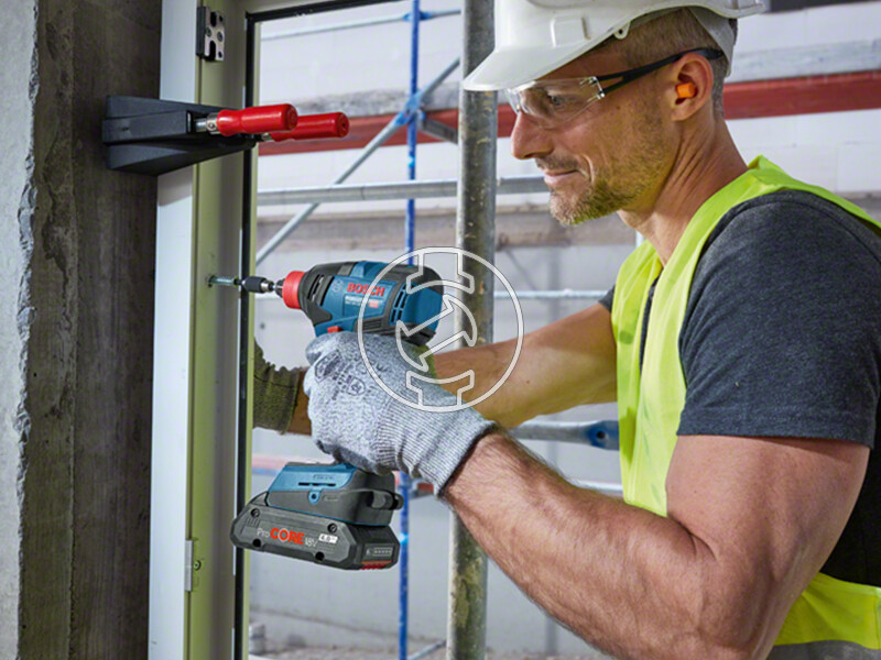 Bosch GSR 18V-50 akkus fúrócsavarozó + GDX 18V-200 C akkus ütvecsavarozó L-Boxx-ban