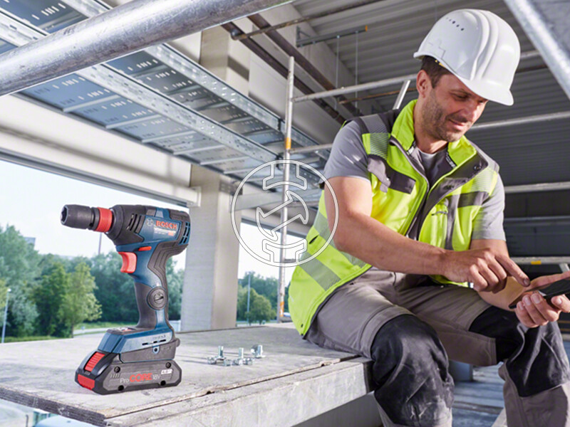 Bosch GSR 18V-50 akkus fúrócsavarozó + GDX 18V-200 C akkus ütvecsavarozó L-Boxx-ban