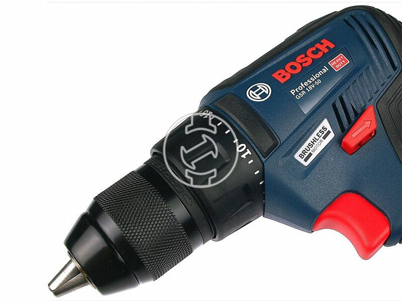 Bosch GSR 18V-50 akkus fúrócsavarozó