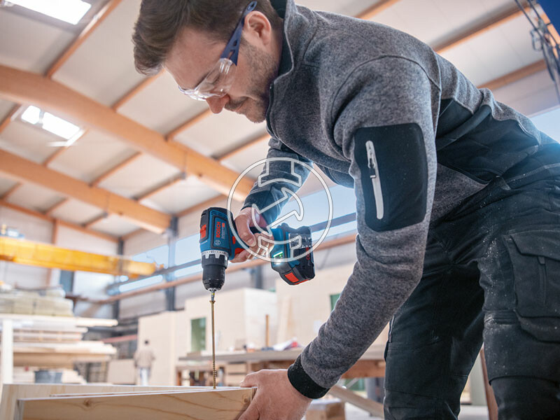 Bosch GSR 18V-90 C akkus fúrócsavarozó tokmányos ProCore L-Boxx-ban + GCY 42