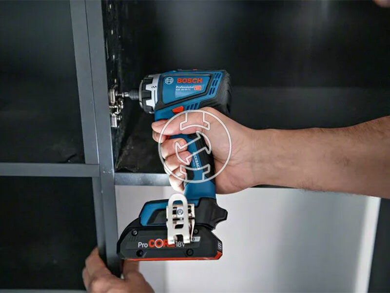 Bosch GSR 18V-90 FC akkus fúrócsavarozó bitbefogással