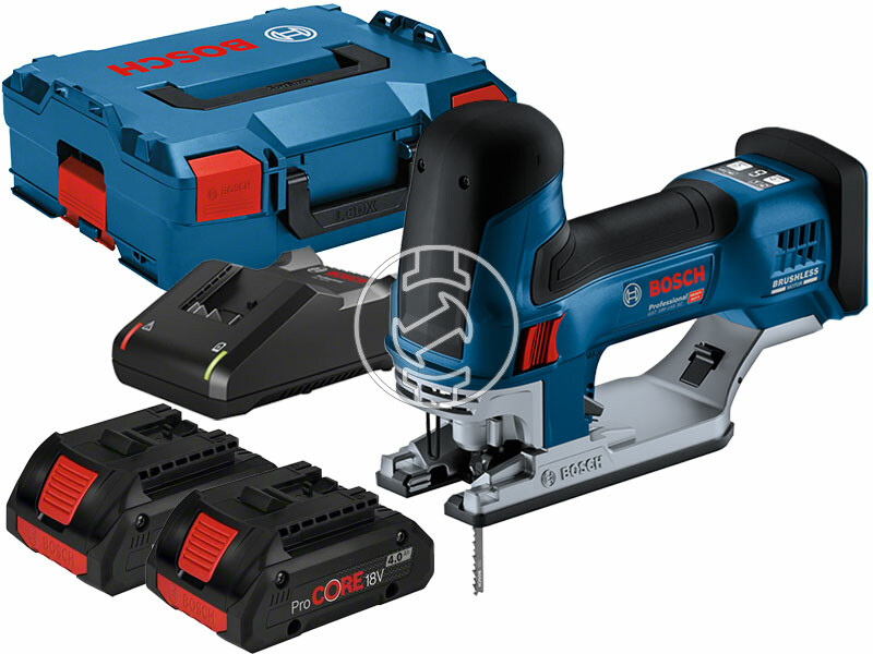 Bosch GST 18V-155 SC akkus dekopírfűrész 2 x 4Ah